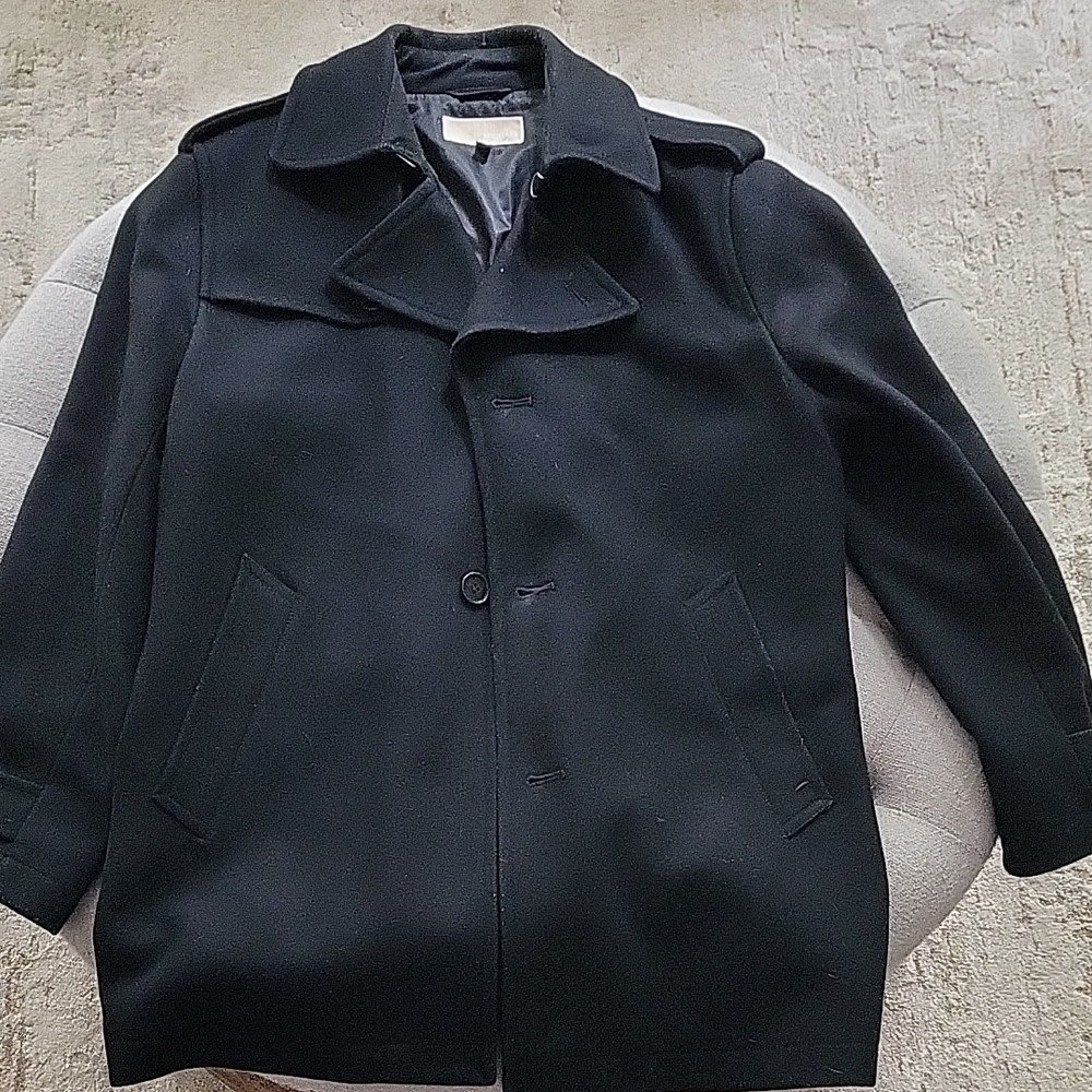 MICHAEL Michael Kors Navy Pea Coat